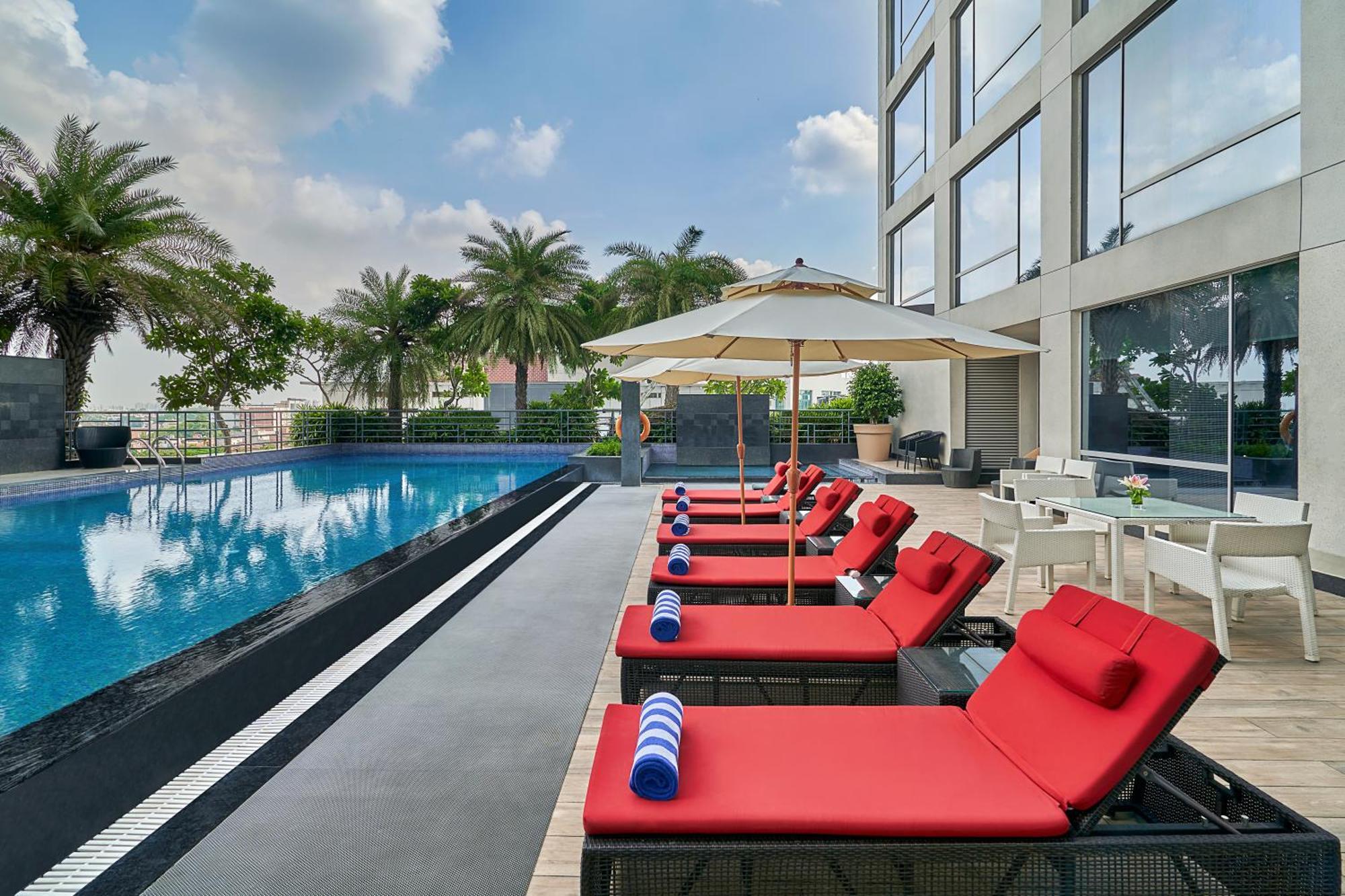 Отель Hyatt Regency Lucknow Gomti Nagar Экстерьер фото